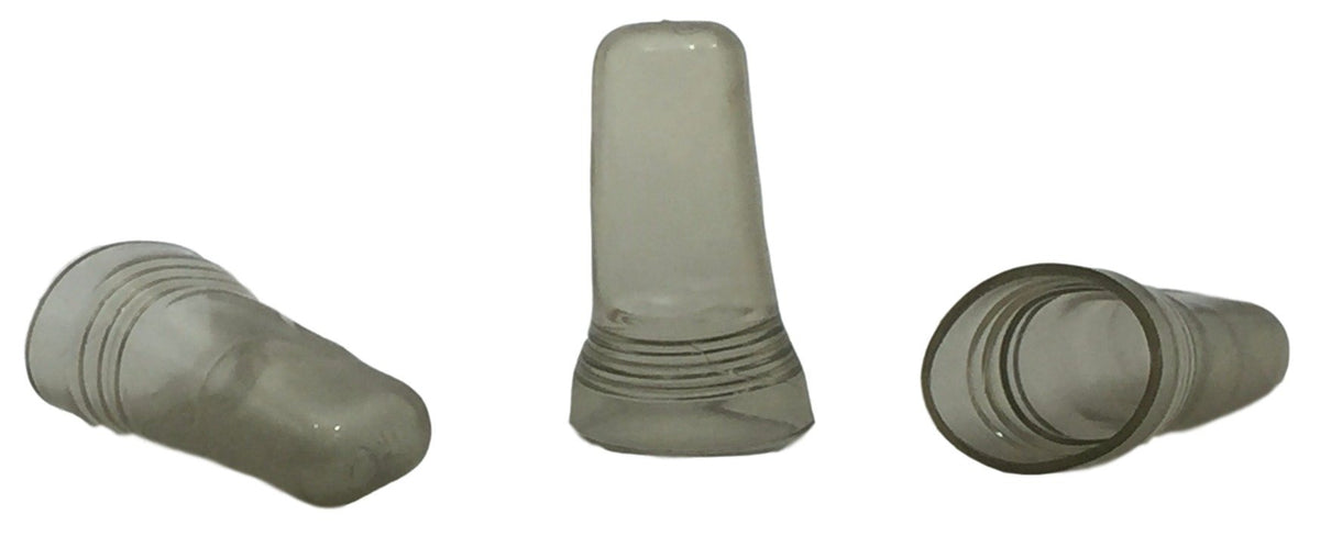 Liquor Bottle Pour Spout Covers, Smoke (12 Count) UPC: 810022887929